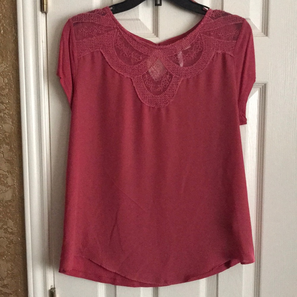Pink top